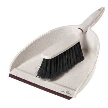 Greener Cleaner Dustpan & Brush - Cream