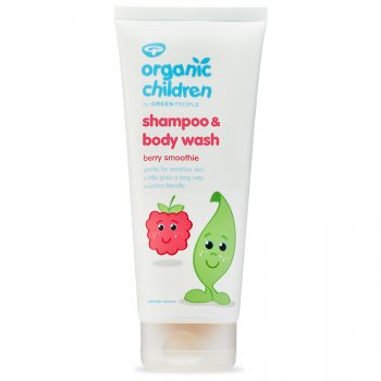 Green People Children's Berry Smoothie Shampoo & Body Wash - 200ml