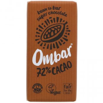 Ombar 72% Raw Cacao Chocolate - 35g
