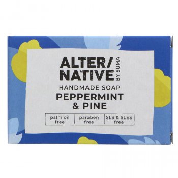 Alternative by Suma Handmade Soap - Peppermint & Pine Oil - 95g