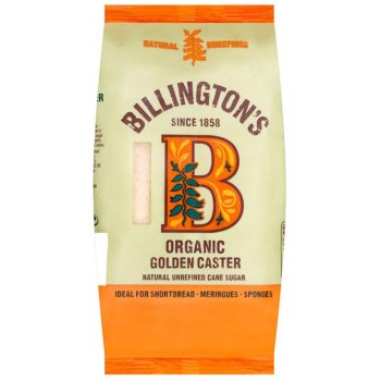 Billingtons Organic Natural Caster Sugar - 500g