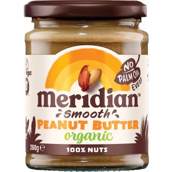 Meridian Organic Peanut Butter - Smooth - 280g