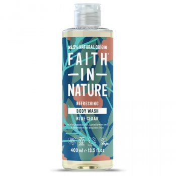 Faith In Nature Blue Cedar Body Wash - 400ml