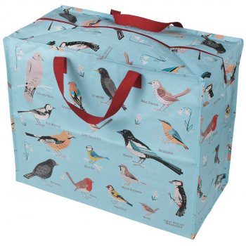 Recycled Jumbo Storage Bag Garden Birds