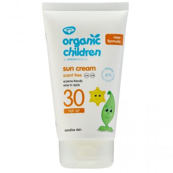 Green People Children's Scent-Free Sensitive Sun Lotion SPF 30 - 150ml