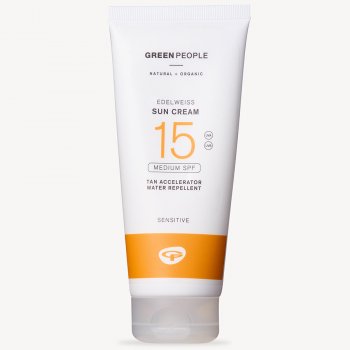 Green People Sun Lotion SPF 15 with Tan Accelerator - 200ml