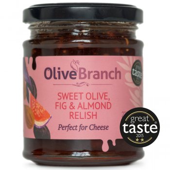 Olive Branch Sweet Olive, Fig & Almond Relish - 230g