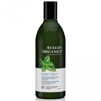Avalon Organics Bath & Shower Gel - Peppermint - 355ml