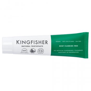 Kingfisher Fluoride Free Toothpaste - Mint - 100ml