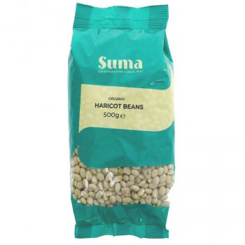 Suma Prepacks Organic Haricot Beans - 500g