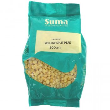 Suma Prepacks Organic Yellow Split Peas 500g