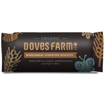 Doves Farm Organic Wholemeal Digestive Biscuits - 200g