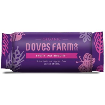 Doves Farm Organic Fruity Oat Biscuits - 200g