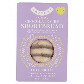 Lazy Day Chocolate Chip Shortbread - 150g