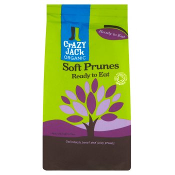 Crazy Jack Organic Ready To Eat Prunes - 200g