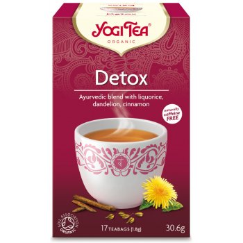 Yogi Ayurvedic Organic Detox Tea - 17 bags