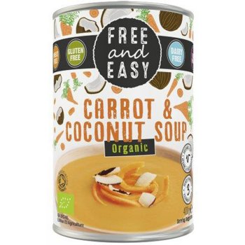 Free & Easy Organic Carrot & Coconut Soup - 400g