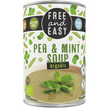 Free & Easy Organic Pea & Mint Soup - 400g