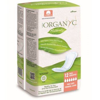 Organyc Maternity Pads - Pack Of 12