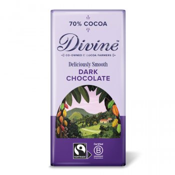 Divine 70% Dark Chocolate - 90g