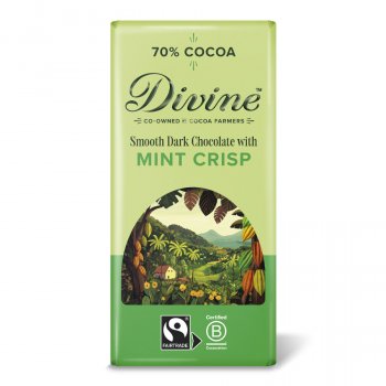 Divine Mint Dark Chocolate - 90g