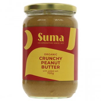 Suma Organic Peanut Butter - Crunchy - Salted - 700g