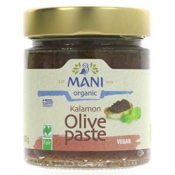 Mani Blaeuel Organic Kalamon Olive Paste - 180g