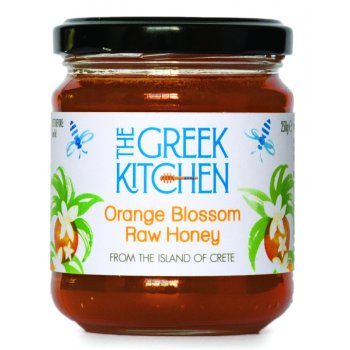 The Greek Kitchen Orange Blossom Greek Raw Honey - 250g