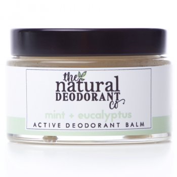 Natural Deodorant Co Active Deodorant Balm - Mint & Eucalyptus - 55g
