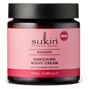 Sukin Rose Hip Enriching Night Cream - 120ml