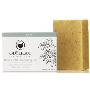 Odylique Honey & Oatmeal Cleansing Bar - 100g