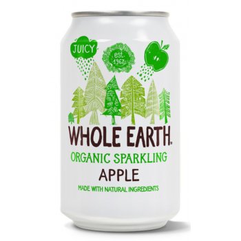 Whole Earth Sparkling Apple Juice - 330ml