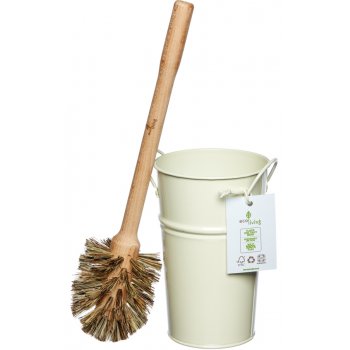 ecoLiving Plastic Free Toilet Brush & Holder