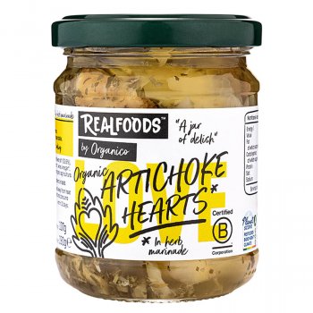 Organico Artichoke Hearts in a Herb Marinade - 190g