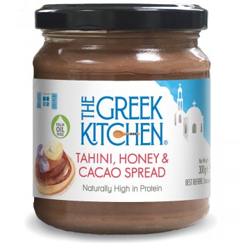 The Greek Kitchen Tahini, Honey & Cocoa Spread - 300g
