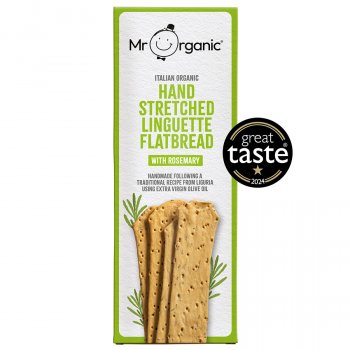 Mr Organic Rosemary Linguette Flatbread - 150g
