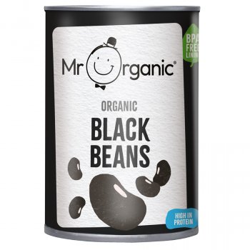 Mr Organic Black Beans - 400g
