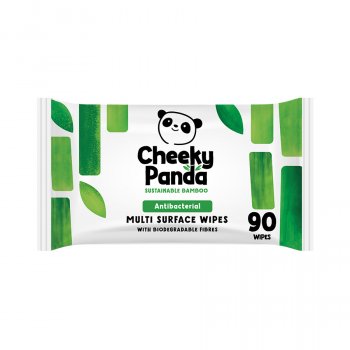 The Cheeky Panda Anti-Bacterial Multi Surface Wipes - 90 Wipes