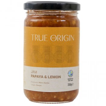 True Origin Papaya & Lemon Jam - 330g