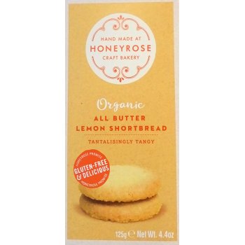 Honeyrose All Butter Lemon Shortbread - 125g