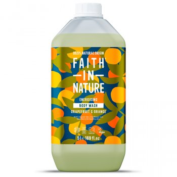 Faith In Nature Grapefruit & Orange Body Wash - 5L