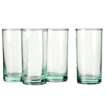 Recycled Highball Glasses - Set of 2