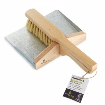 ecoLiving Dustpan & Brush Set