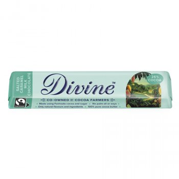 Divine Milk Chocolate with Salted Caramel - 35g