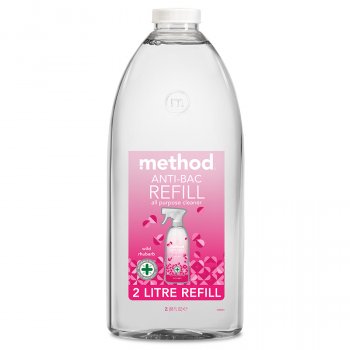 Method Anti-Bac All Purpose Cleaner Refill - Wild Rhubarb - 2L
