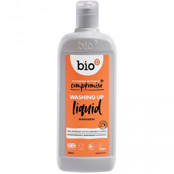 Bio D Concentrated Washing Up Liquid - Mandarin - 750ml