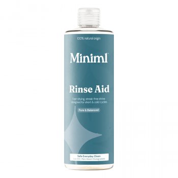 Miniml Dishwasher Rinse Aid - Pure Fragrance Free - 400ml 