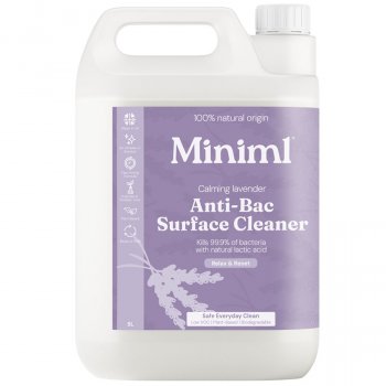 Miniml Anti-Bac Surface Cleaner Refill - Calming Lavender - 5L
