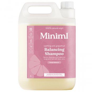 Miniml Balancing Shampoo Refill - Uplifting Pink Grapefruit - 5L