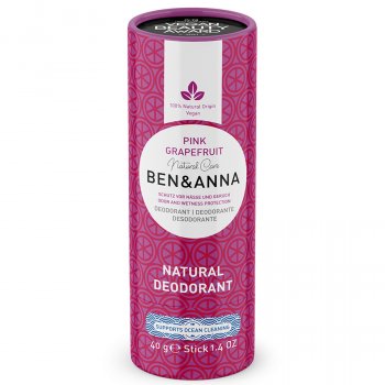 Ben & Anna Natural Deodorant - Pink Grapefruit - 40g